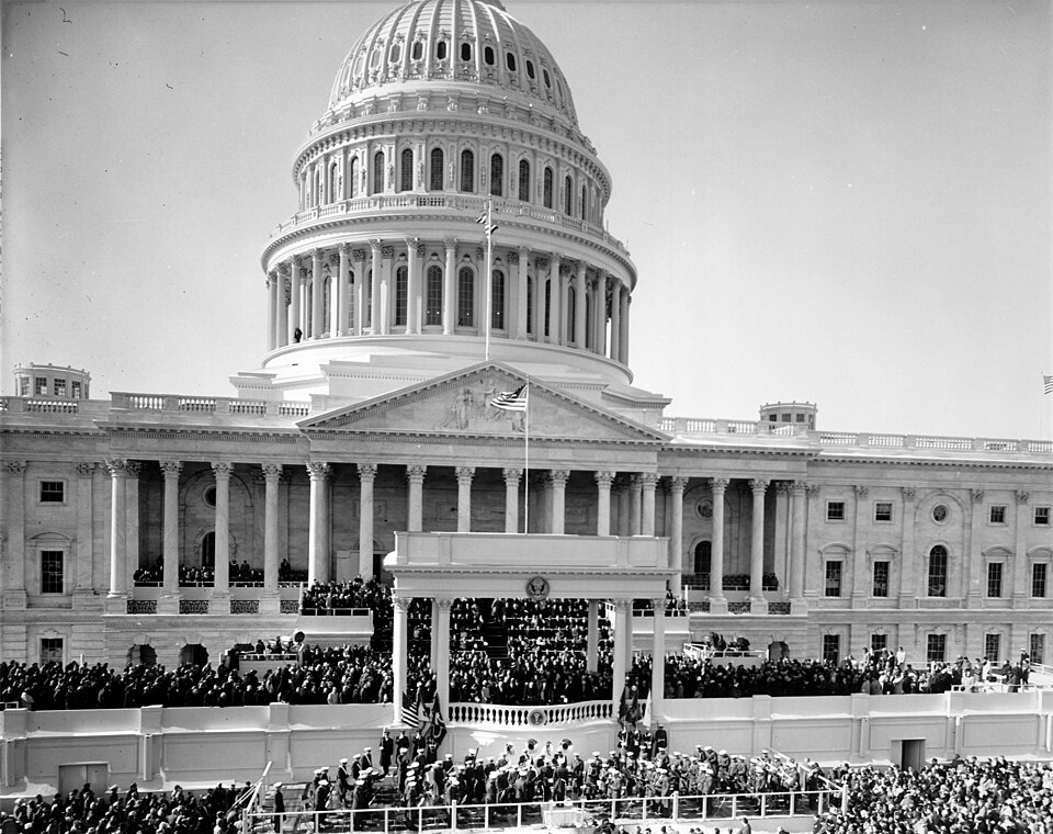 President Kennedy is sworn in